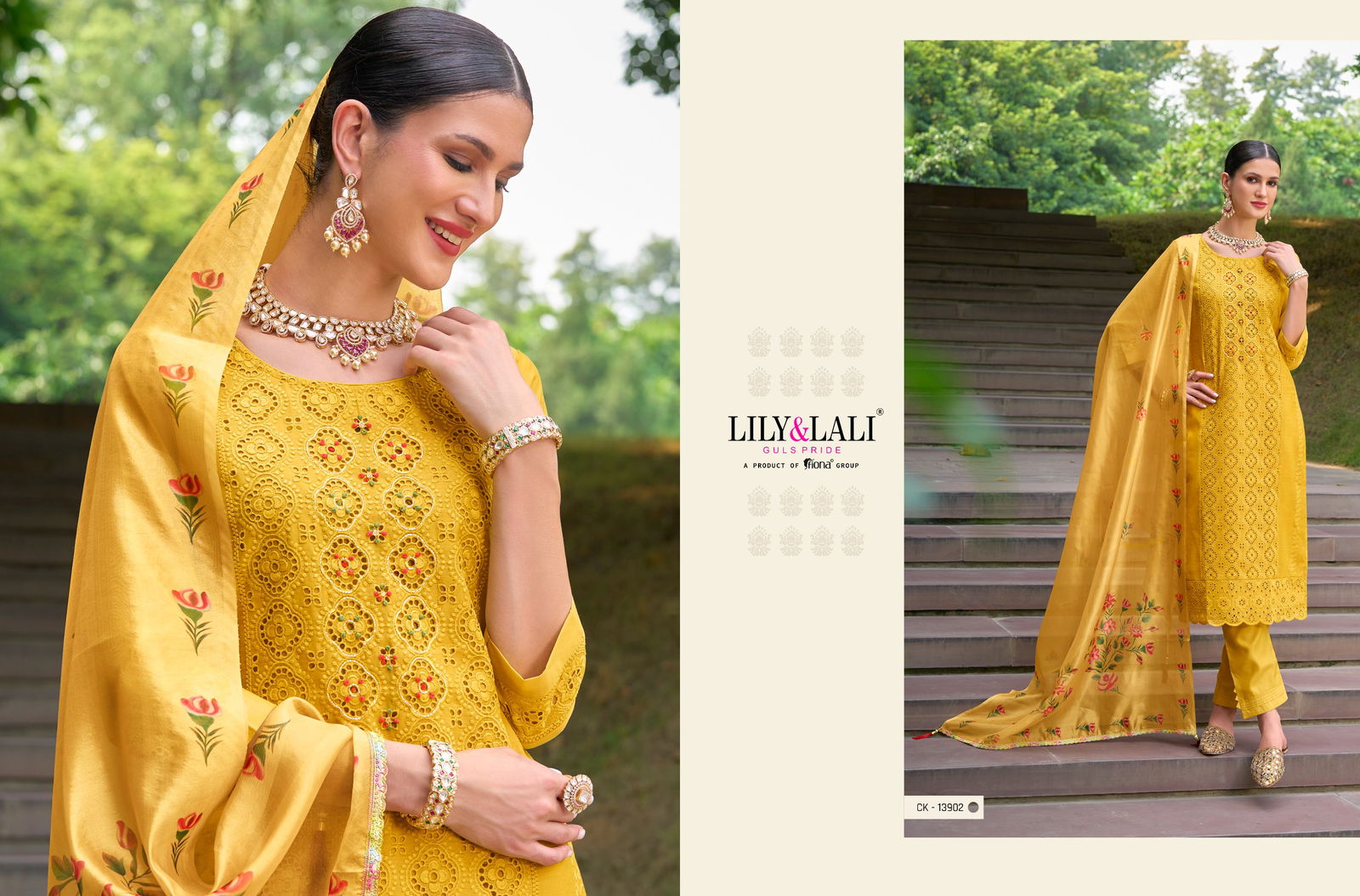 Chikankari Vol 2 By Lily And Lali Heavy Readymade Suits Catalog